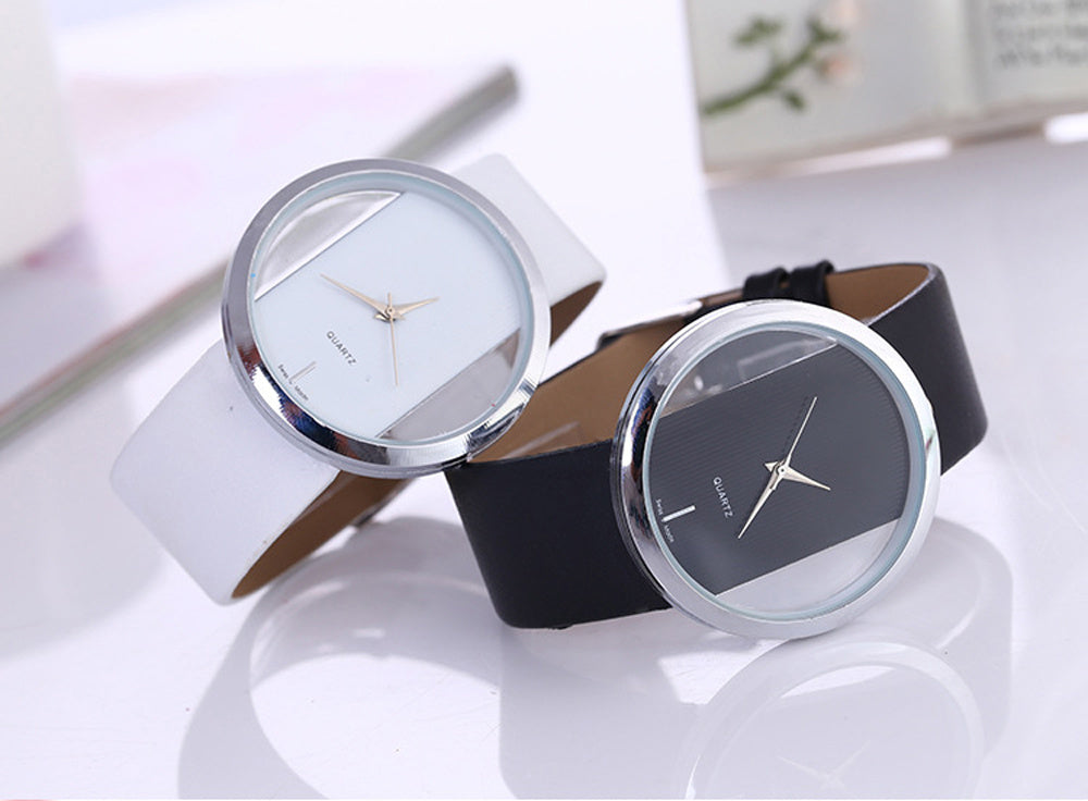 Transparent Hollow Ladies Watch