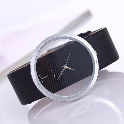 Transparent Hollow Ladies Watch