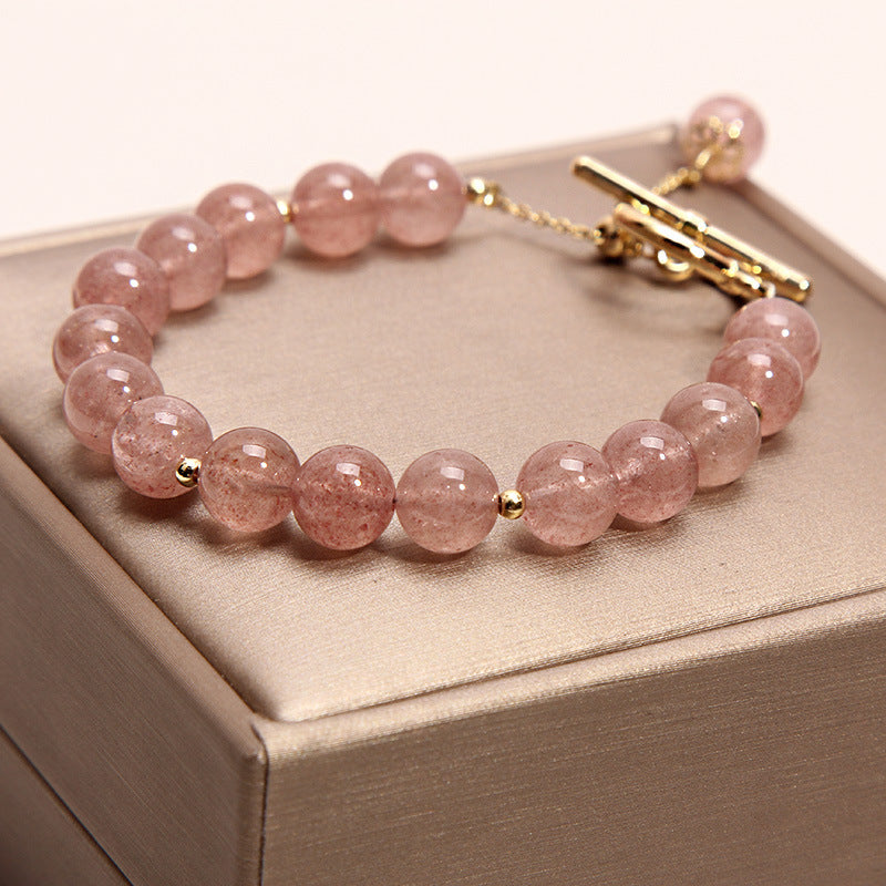 Strawberry Crystal Bracelet