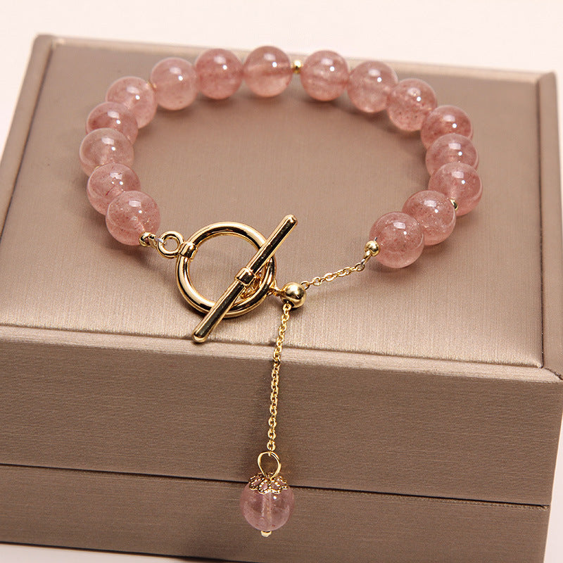 Strawberry Crystal Bracelet