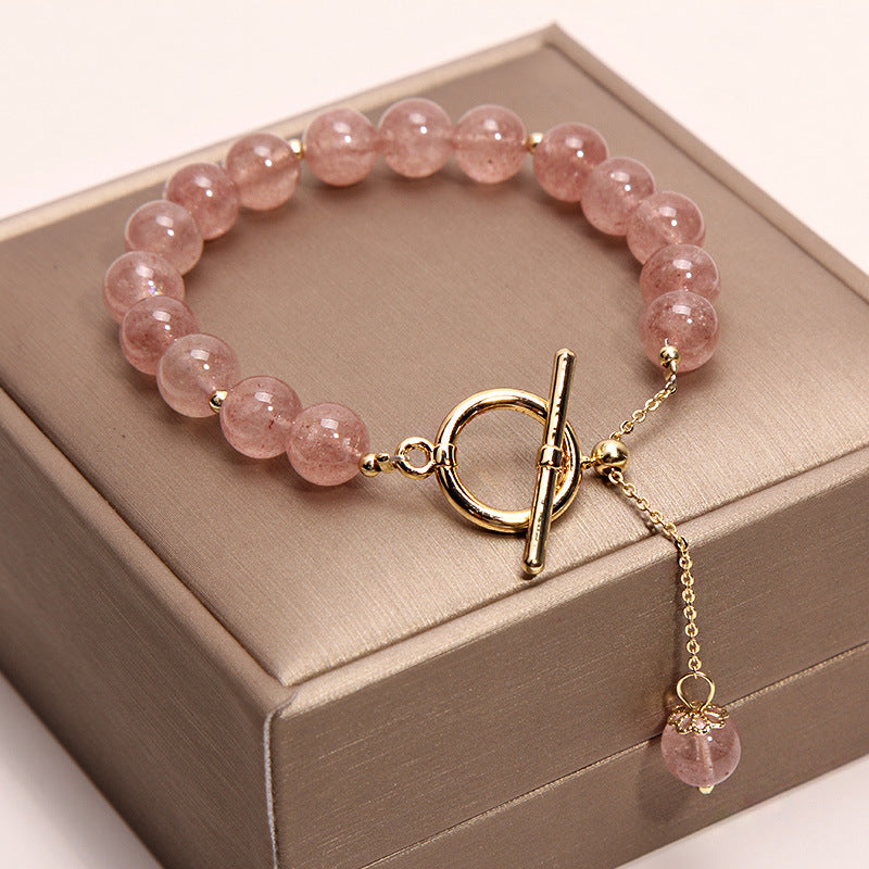 Strawberry Crystal Bracelet